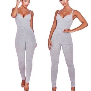 House of CB Gray Jumpsuit
